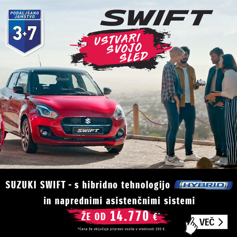 SUZUKI SWIFT že od 14.770 EUR!